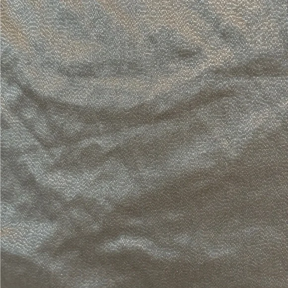 BCBGMAXAZRIA Metallic Gunmetal Ruched Skirt Size 2 - Picture 7 of 10